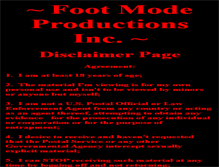 Tablet Screenshot of footmodeclips.com